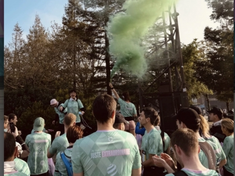 un relais solidaire pour l’inclusion lors du Marathon de Nantes 2025 pour la menuiserie Bournigal