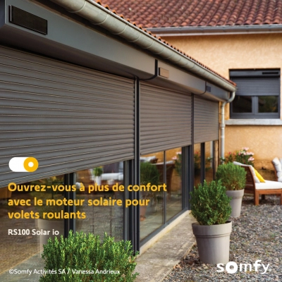 volet Somfy motorisé