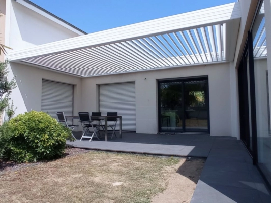 Mise en place d'une pergola près de St Brévin les Pins