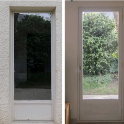rénovation d'une fenêtre