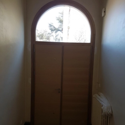 porte d'entrée avec imposte