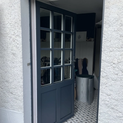 installation d'une porte d'entrée 